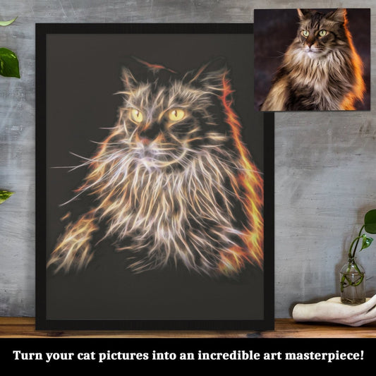 Cat Portraits: Capturing the Essence of Your Feline Friend - FlowerPup